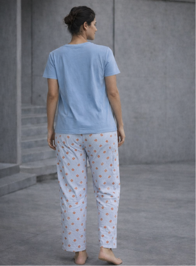 Women’s Sky Blue Lounge Set