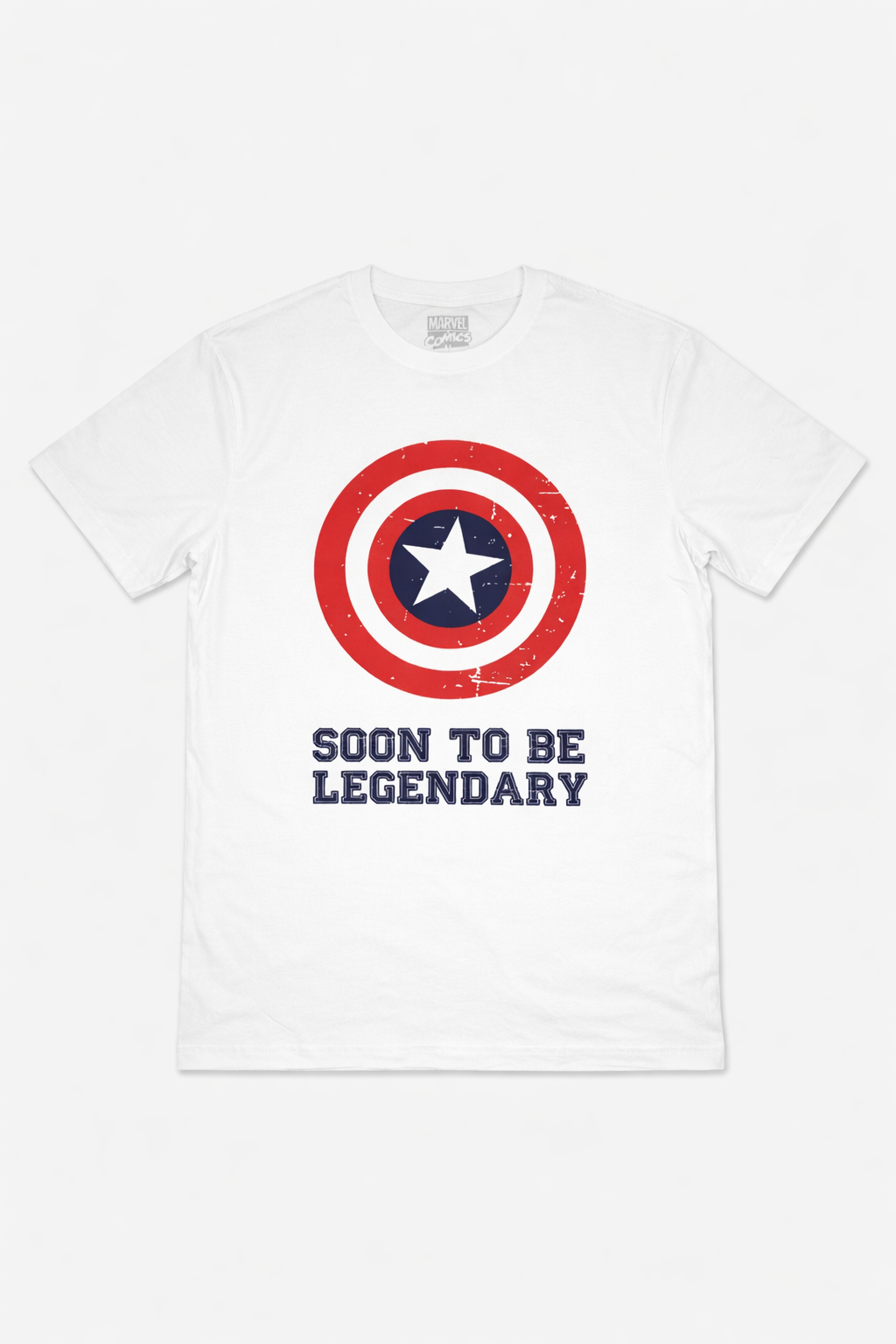 Marvel Comics Captain America "Soon To Be Legendary" Graphic Tee