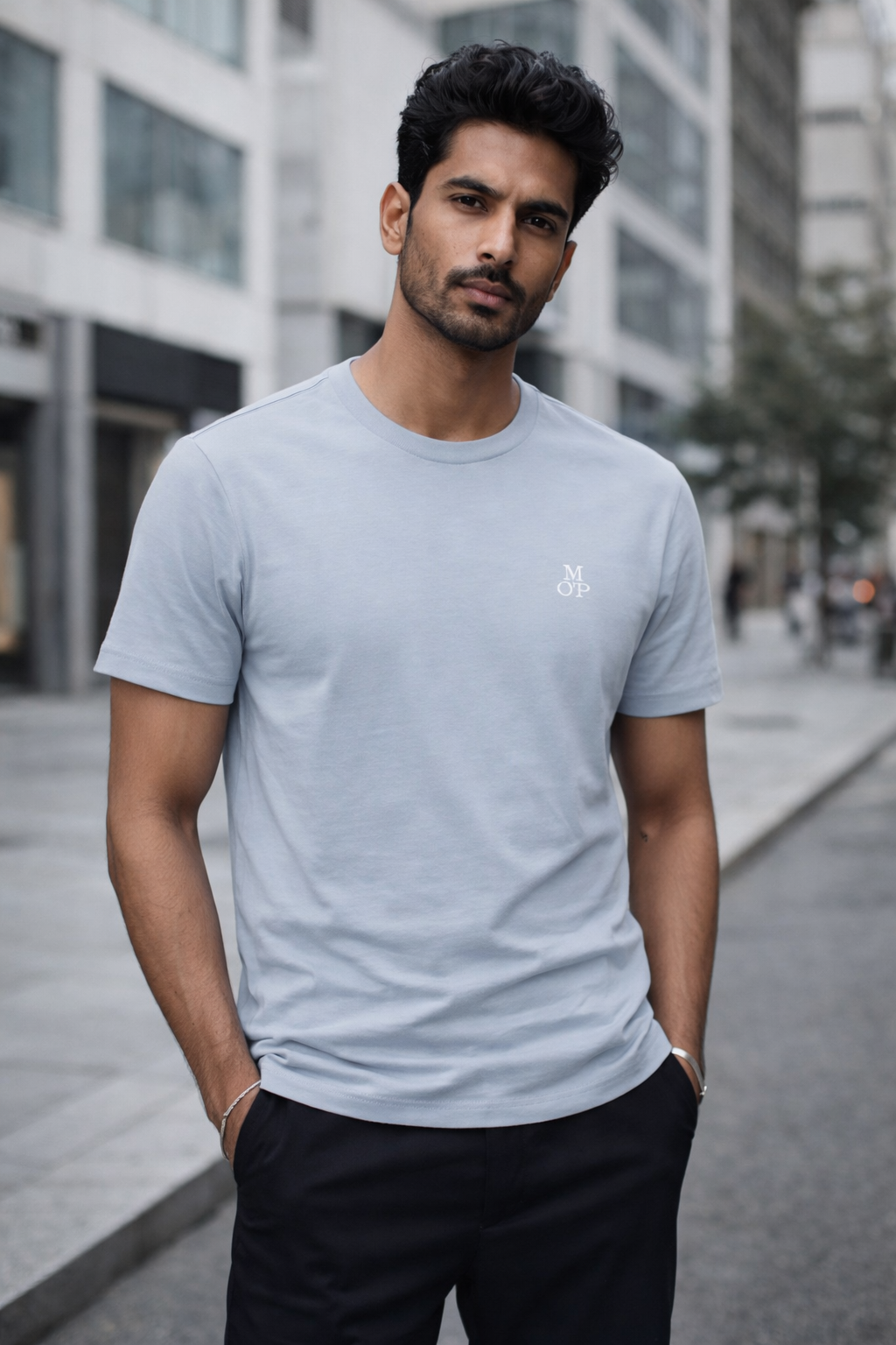 Marc O'Polo Essential Light Blue T-Shirt