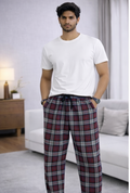 Men's Heritage Red Plaid Lounge Pants