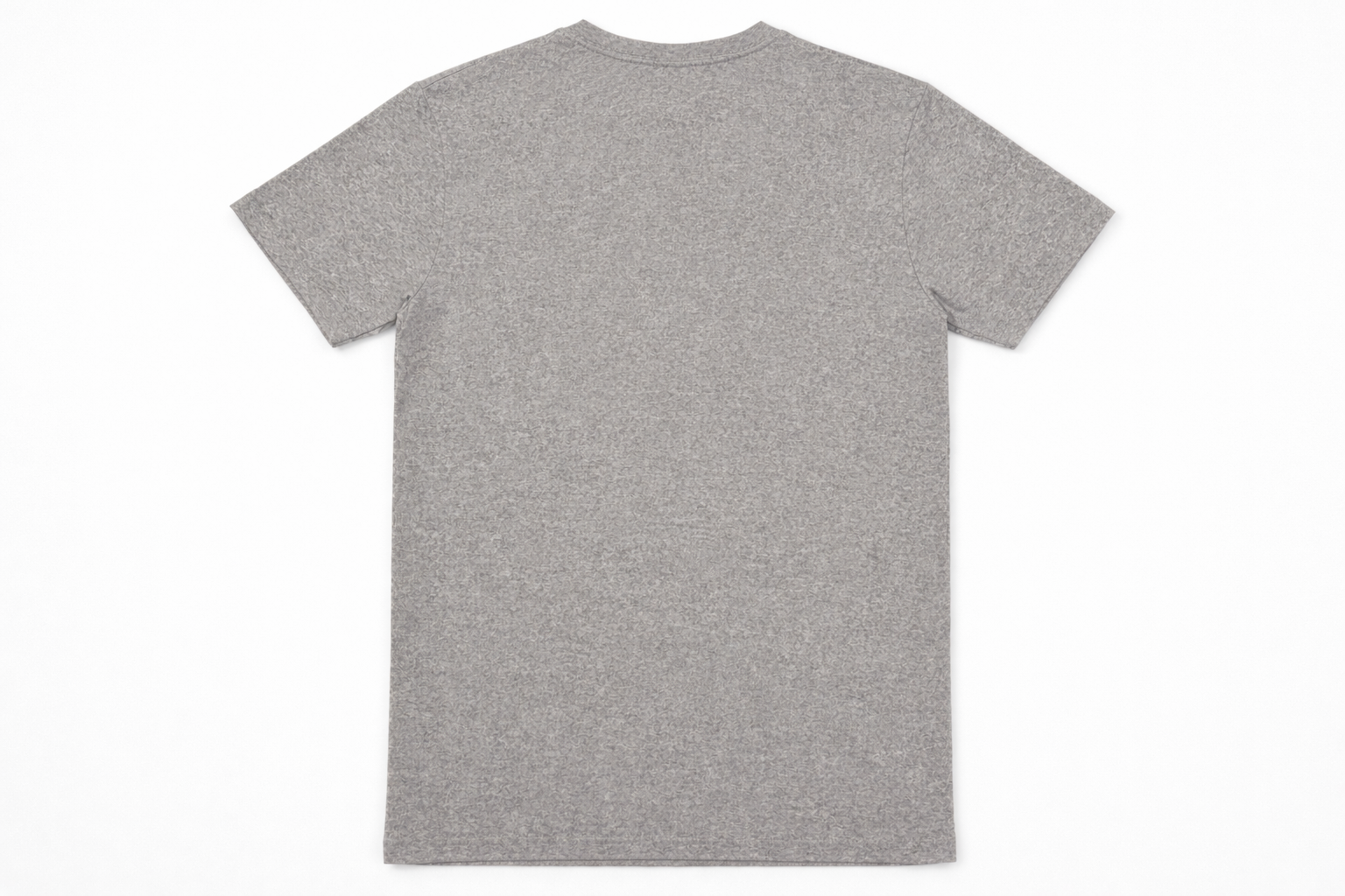 Men’s Heather Grey Solid T-Shirt | Classic Crew Neck | Everyday Essential