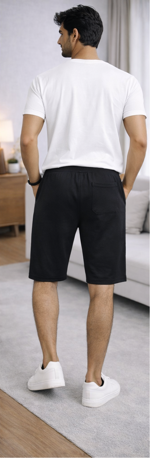 Men's Essential Performance Training Shorts – Jet Black