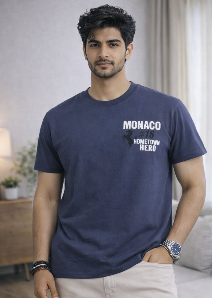 "Monaco #16" Charles Leclerc Tribute Graphic Tee