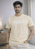 Tokyo Drift" Streetwear Graphic Tee - Cream