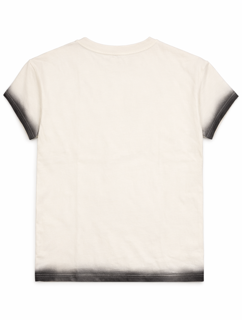 Relaxed Fit Embroidered T-Shirt – White
