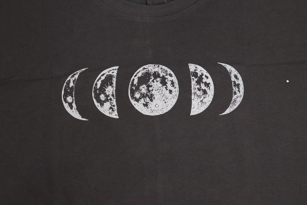 Moon Phase Sleeveless T-Shirt for Women