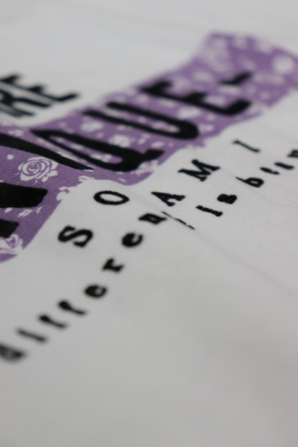 You Are Unique Graphic T-Shirt – White