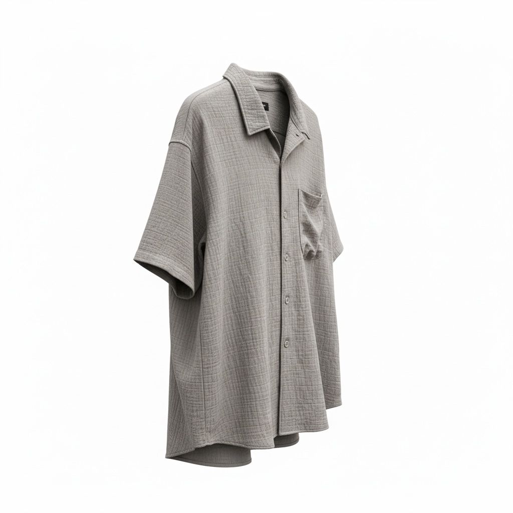 Men Grey Regular Fit Solid Casual Shirt