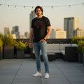Men’s GUESS Black Logo Printed T-Shirt