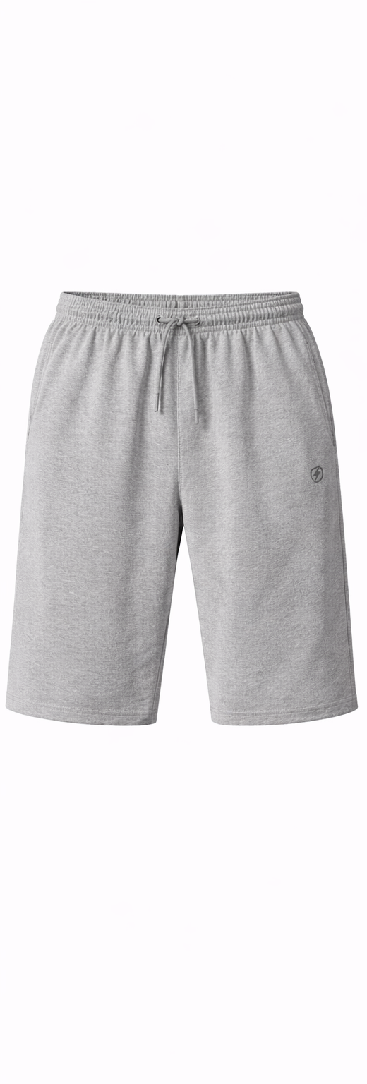 Men's Essential Heather Grey Performance Shorts