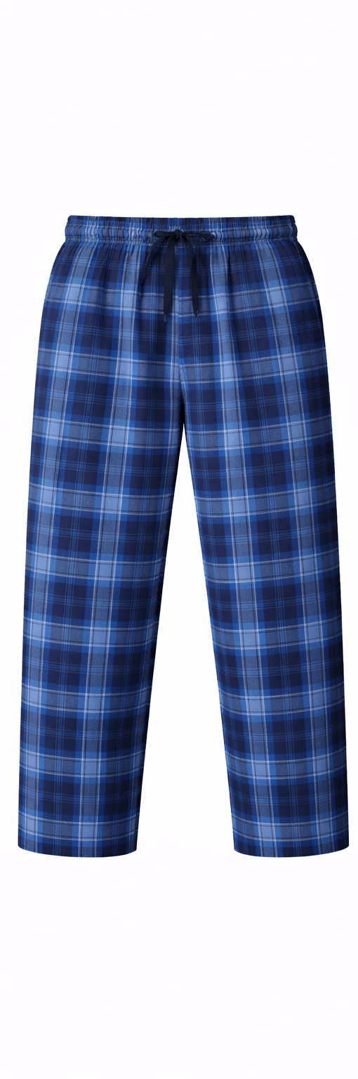 Men's Heritage Blue Plaid Lounge Pants