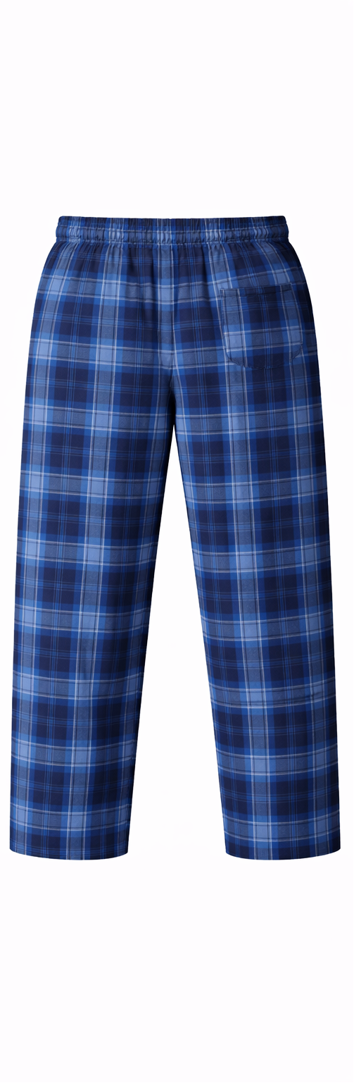 Men's Heritage Blue Plaid Lounge Pants