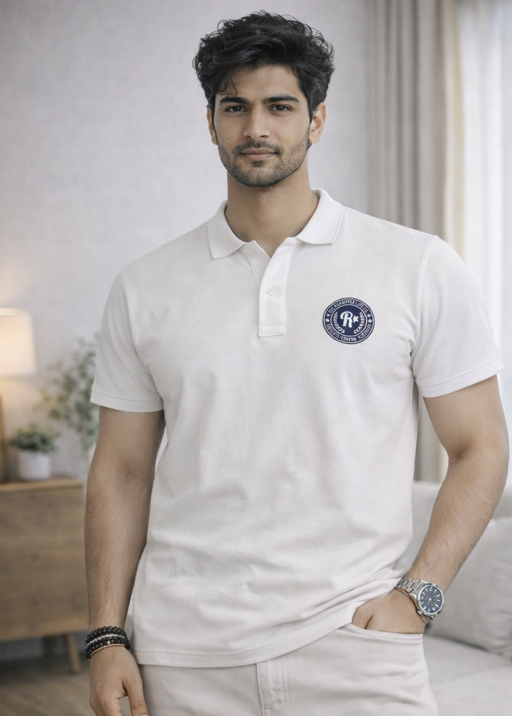 Essential White Polo Shirt