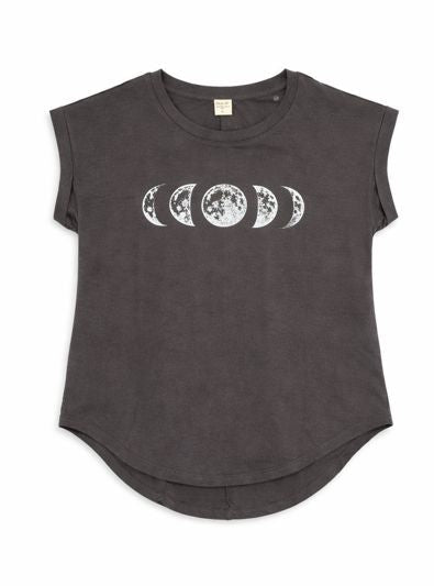 Moon Phase Sleeveless T-Shirt for Women